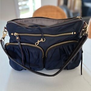 Mz Wallace Navy Blue Handbag